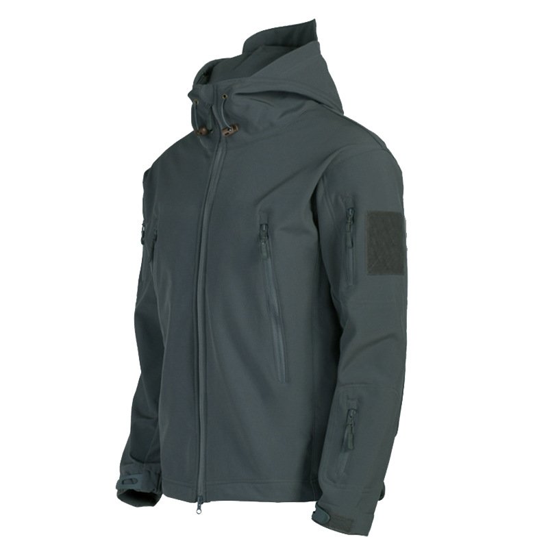 New design Soft Shell Jackets Men Tactical Waterproof jacket Hooded Bomber Coats men's jackets