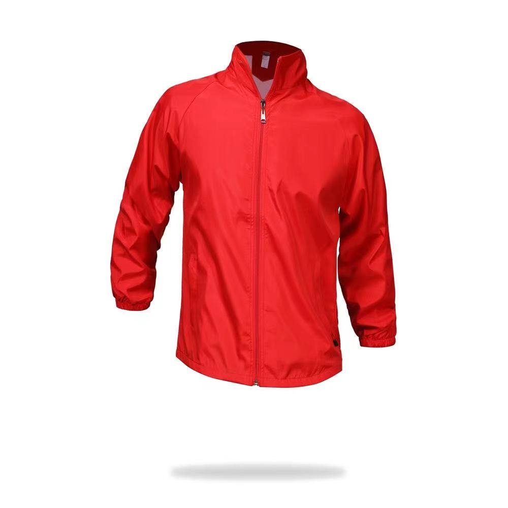 Custom Logo OEM Logo Men's Quick Dry Coat Women Outwear Windbreaker Jacket with Long sleeve Advertising Company Logo Printing