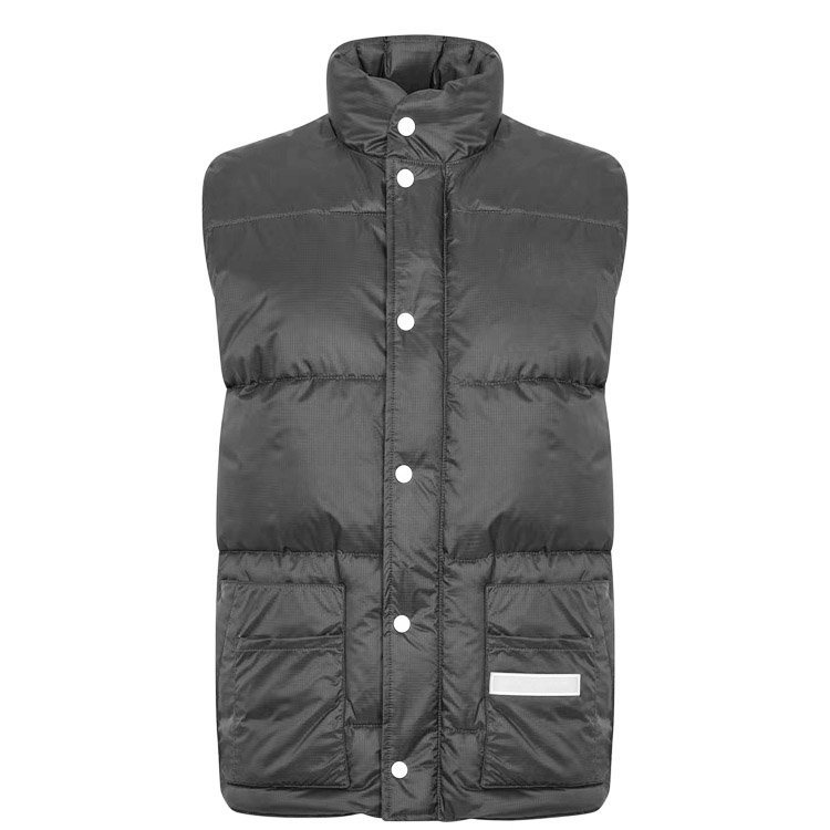 New Men's Winter Stand Collar Waterproof Sleeveless Jacket Down Puffer Vest