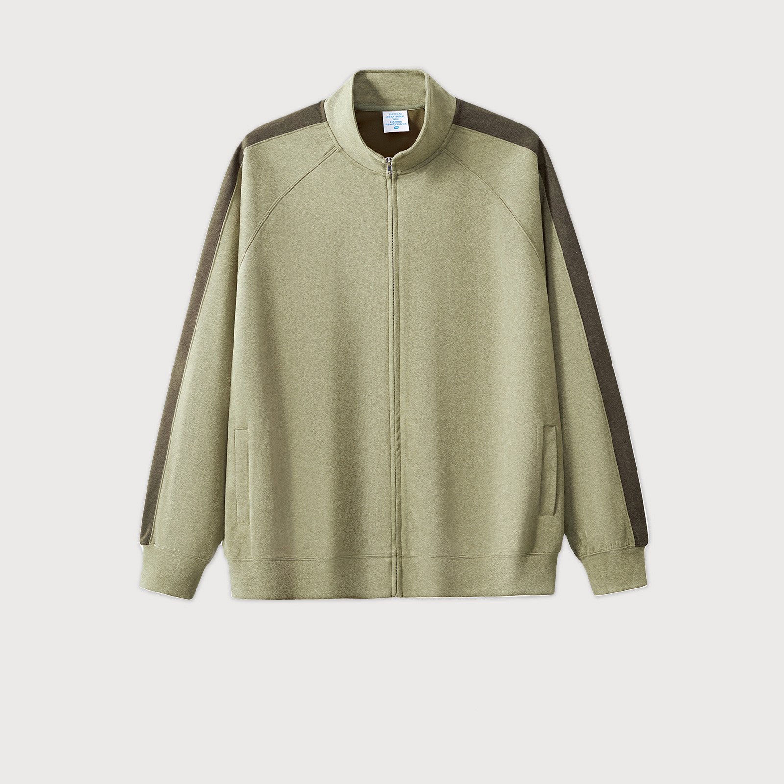 LMJ2022 Guangzhou Clothing Vendor Wholesale Custom 280 Grams Zip Up Suede Jacket Women's Men's Jackets