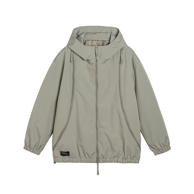 KALEO High Quality Custom Full Zip Jackets Wind Breaker Casual Wear Breathable Functional Men's Jackets