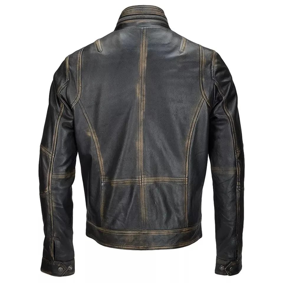 Top Quality Custom Men's Leather Jackets For Men 2022 Genuine Leather Jacket For Men Stylish By Maximize Wear