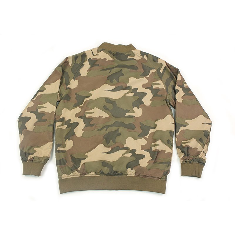 Wholesale Windproof Custom Full Zip Jacket Camouflage Pattern Design Autumn and Winter Men's Jackets sublimation jacket