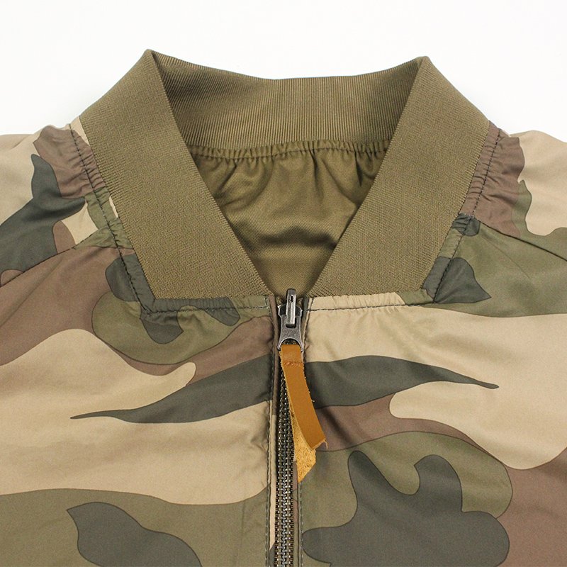 Wholesale Windproof Custom Full Zip Jacket Camouflage Pattern Design Autumn and Winter Men's Jackets sublimation jacket