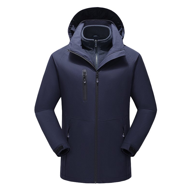 OEM Unisex Chargeable Graphene Heated Jacket Customized 4 Zones Temperature Control Warming 5V Battery Heating Jacket