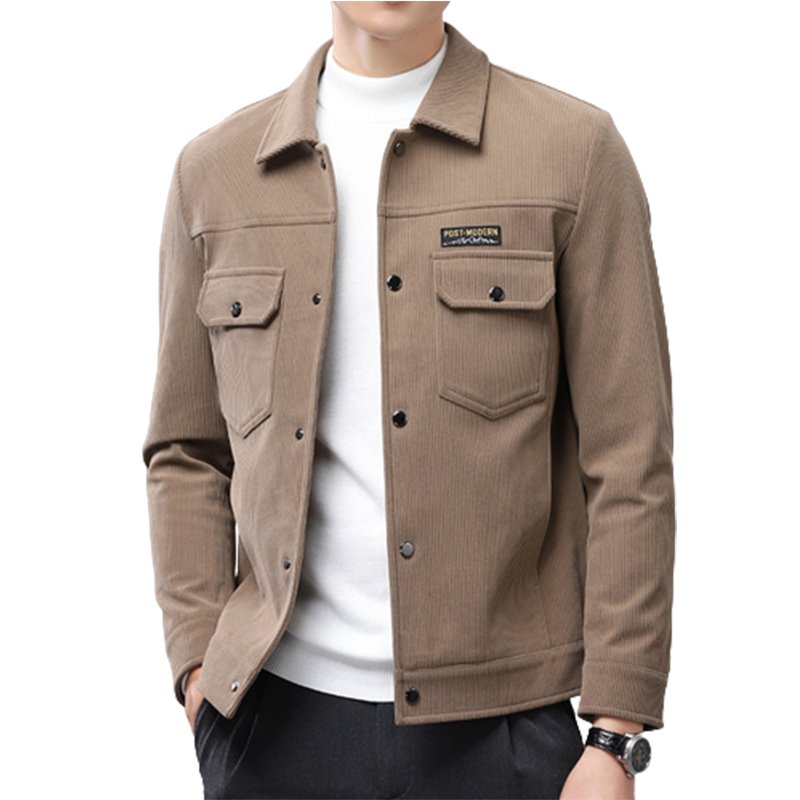 Custom Design High Quality Wholesale Embroidered Sleeves button Baseball Jacket