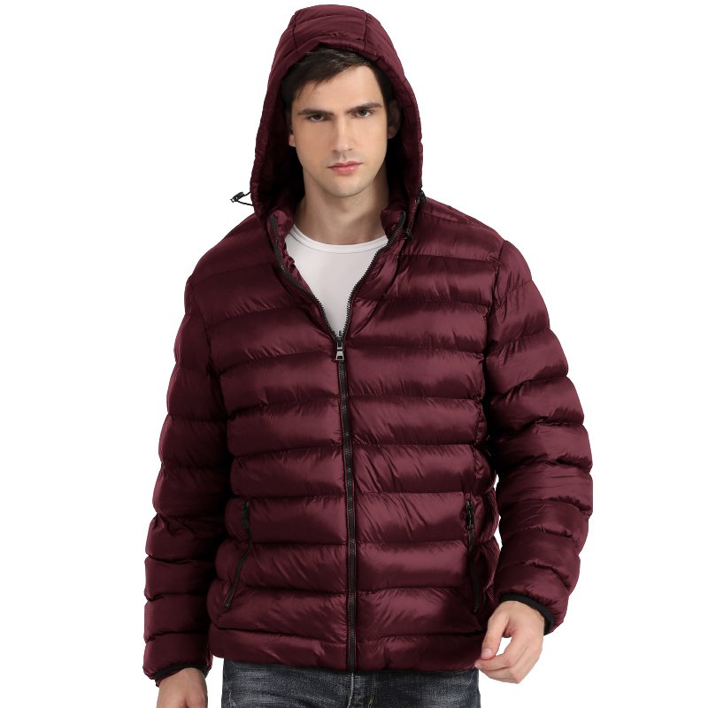 Custom Logo Outdoor Male Padded Bubble Coats Warm Winter Puffer utility Men's Jackets for Man