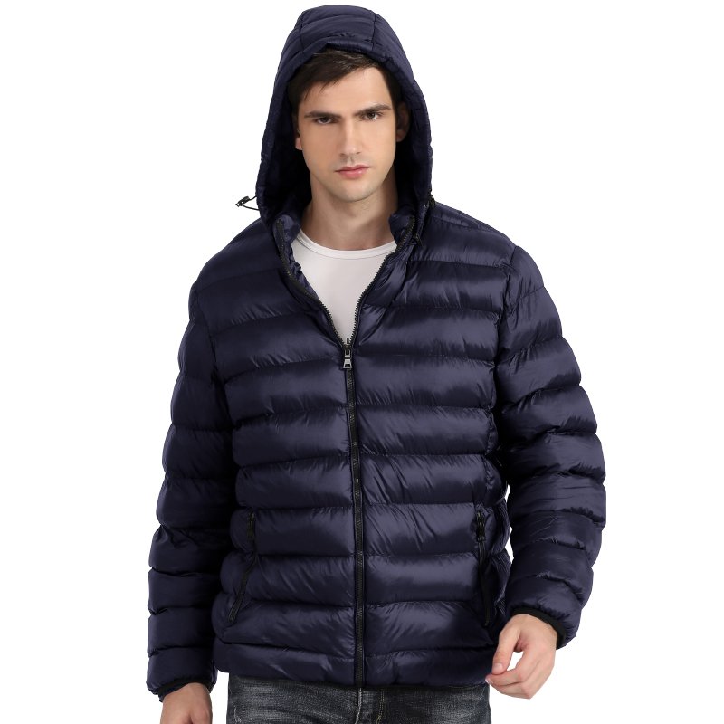 Custom Logo Outdoor Male Padded Bubble Coats Warm Winter Puffer utility Men's Jackets for Man