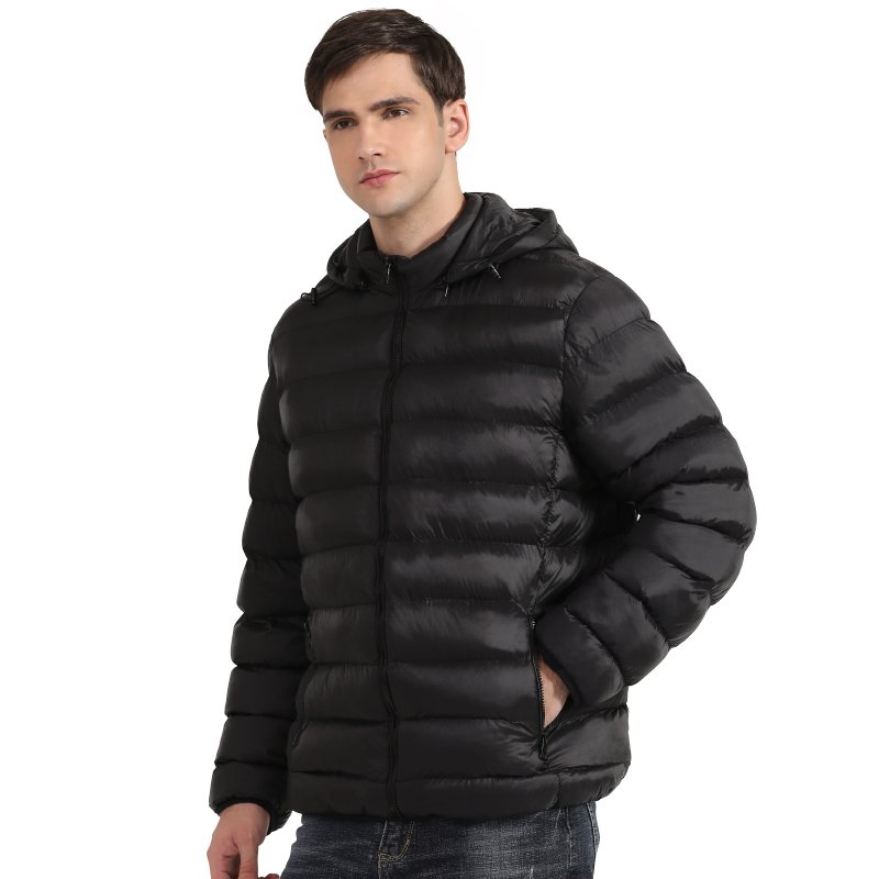 Custom Logo Outdoor Male Padded Bubble Coats Warm Winter Puffer utility Men's Jackets for Man