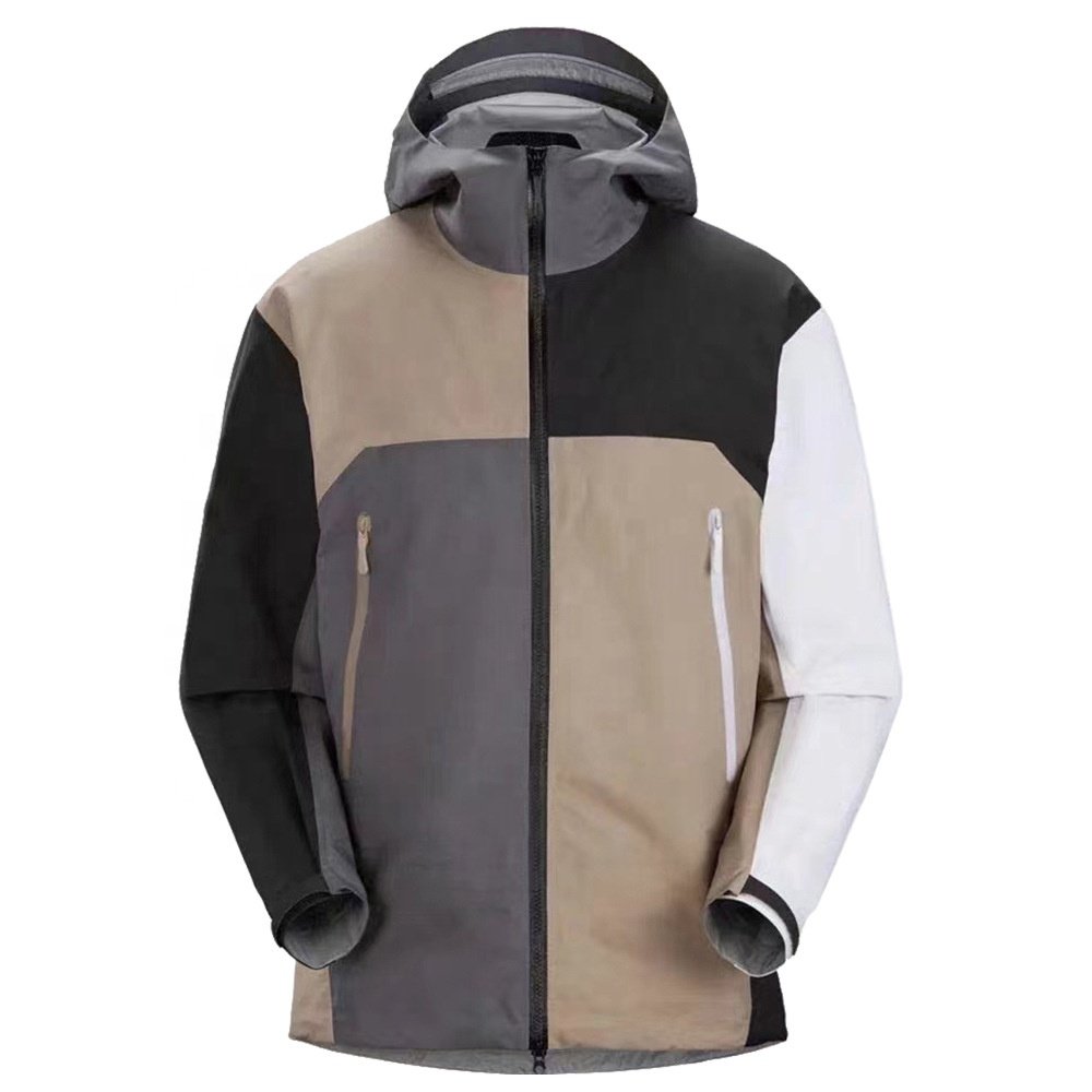 Luxury brand men's jackets the retro windbreaker north outdoor face mountain climbing waterproof men's hooded jacket