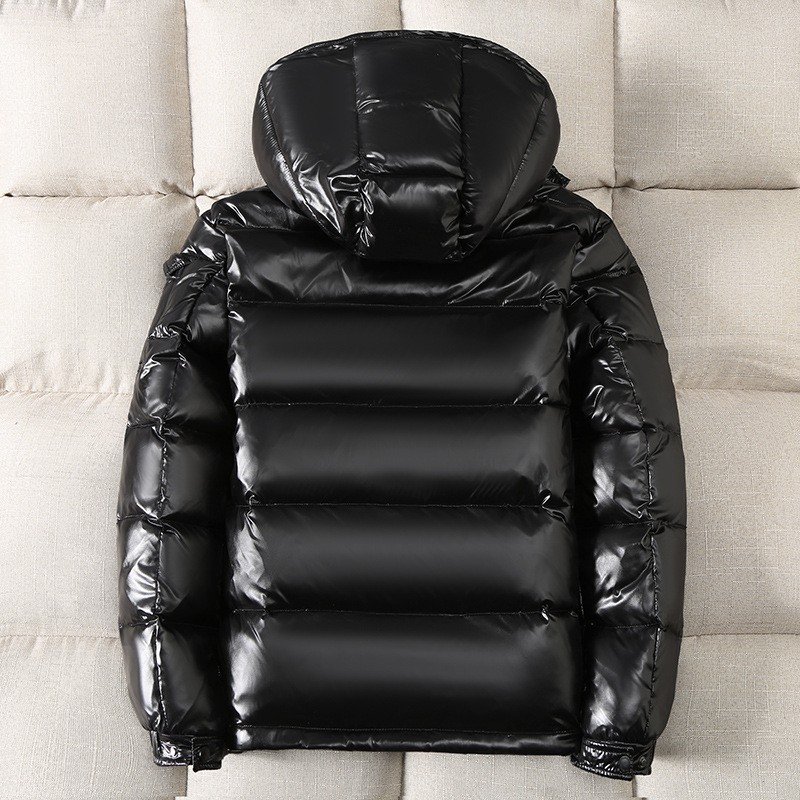 2024 winter jacket men Padded Puffer Down Coat Cotton Hooded Plus Size Oversized Streetwear Jackets For men's down jacket