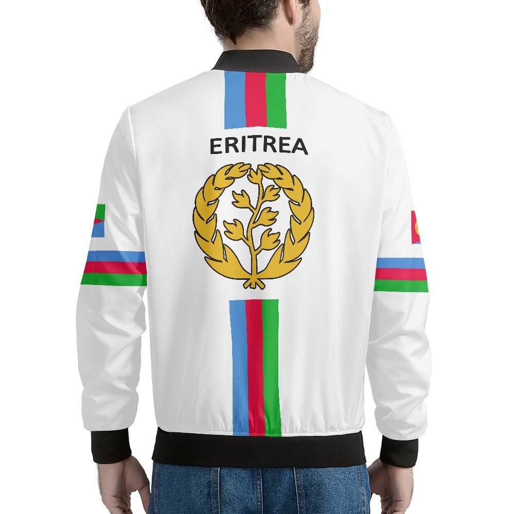2022 New Arrival Fashion Trend Eritrea Flag Plus Size Men's Jackets Personalized DIY Eritrean Jackets for Men Low MOQ Wholesale