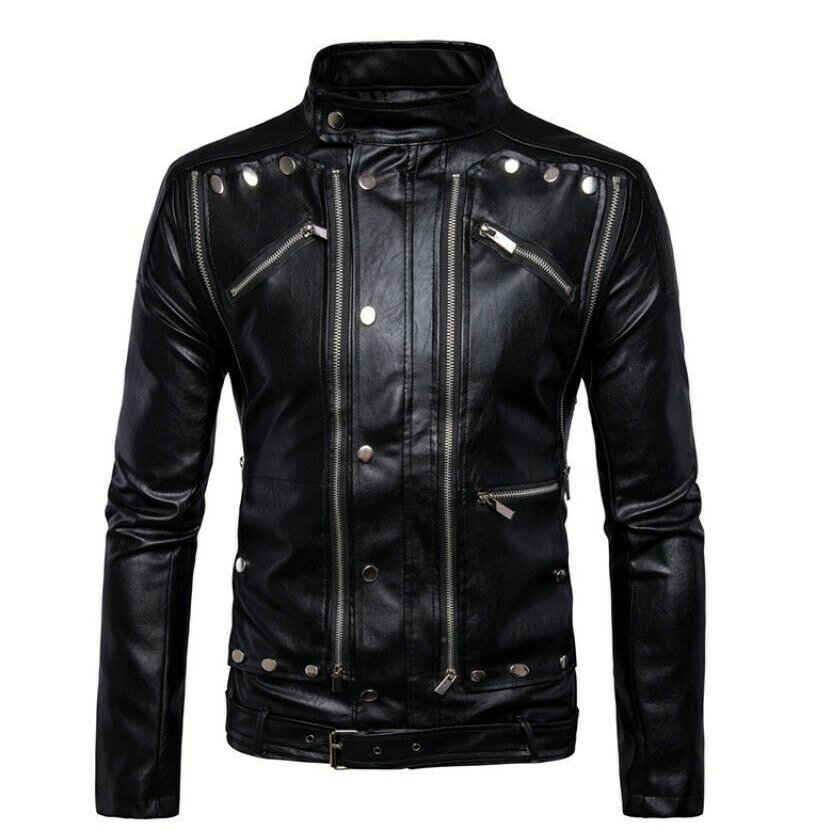 jackets For Men 2024 Arrival High Quality Genuine Leather Jacket Men Street Wear Clothing Custom Embroidery Jacket For Men