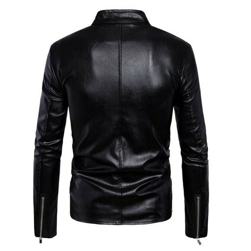 jackets For Men 2024 Arrival High Quality Genuine Leather Jacket Men Street Wear Clothing Custom Embroidery Jacket For Men