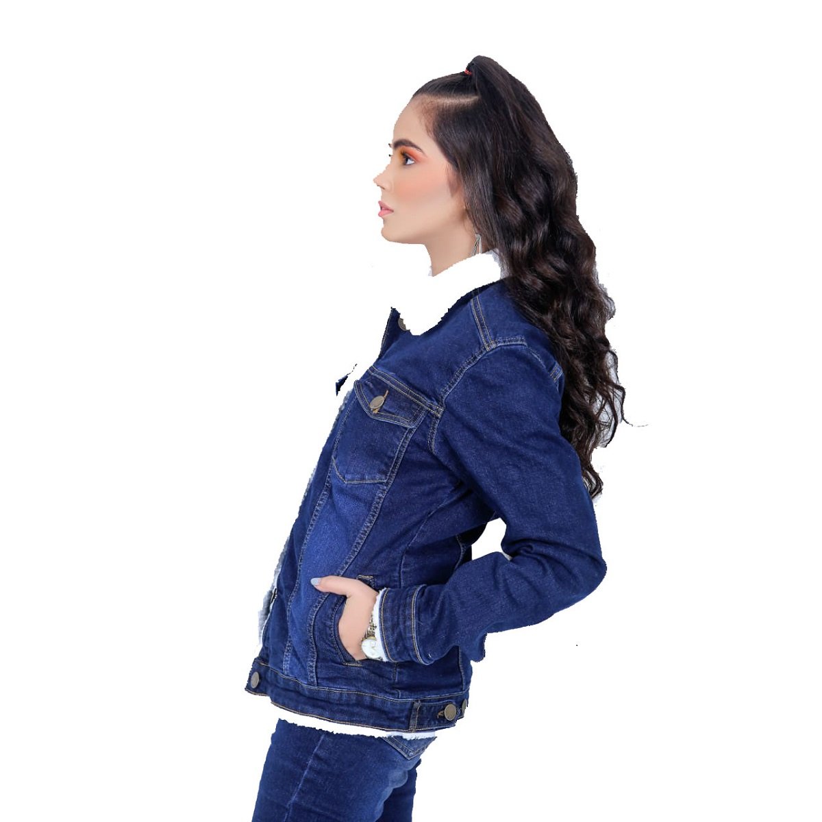 Factory Cheap Price High-Quality Breathable Women Jeans Denim Jacket Top Selling Jackets 2024 With customized logo size & colour