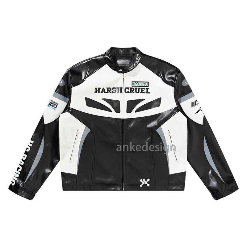 High Quality Racing Jacket Custom Bomber Windbreaker Flight Suit track Jackets Retro Racing Unisex Jacket