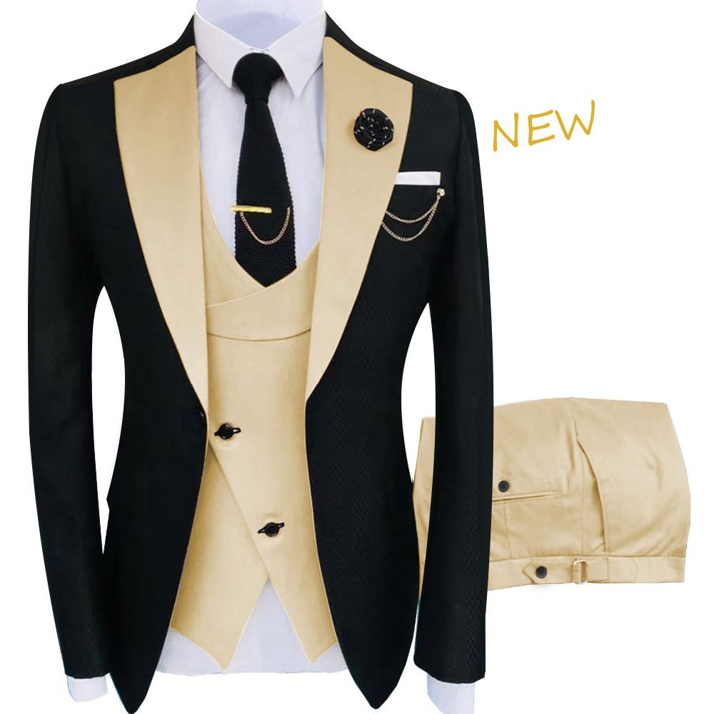 AIQI 2024 high quality fashion mens suits 3 piece mens classic suit men's jackets for wedding
