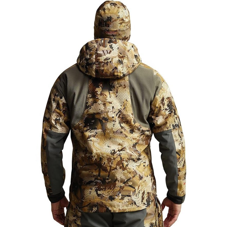 Camouflage Jacket Hunting Winter Custom Logo Heated Coats And Warm Clothing Outdoor Polyester Camouflage Print Jacket