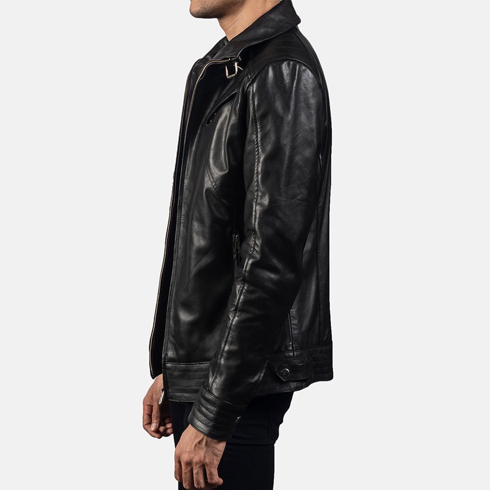 Top Trending products 2023 Men clothing fashion leather Biker Jacket High Quality With customized logo And Designs winter jacket