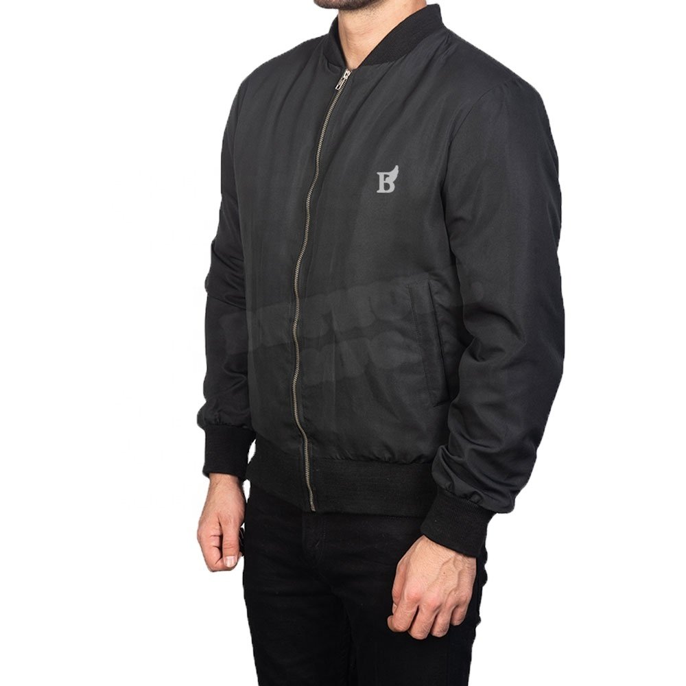 OEM Customized Logo High Quality Embroidery Custom Made Wholesale 2024 Bomber Jacket For Men