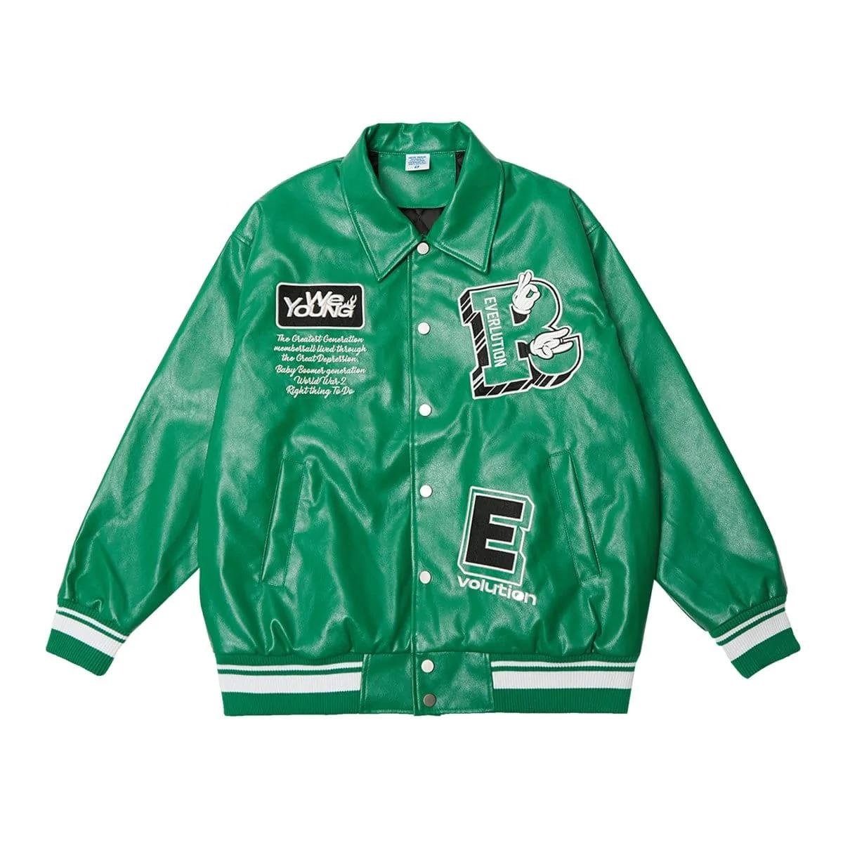 Factory Directly Custom Men's Varsity Jacket Vintage Graphic Baseball Jacket Unisex Coats Streetwear Jackets