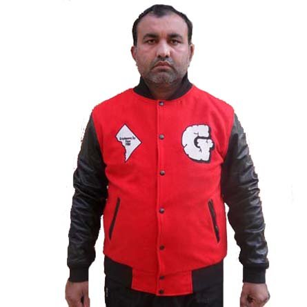 Custom Logo Wool Chenille Embroidery Baseball Letterman Jackets Men Vintage Blank Leather Sleeve Varsity Jacket