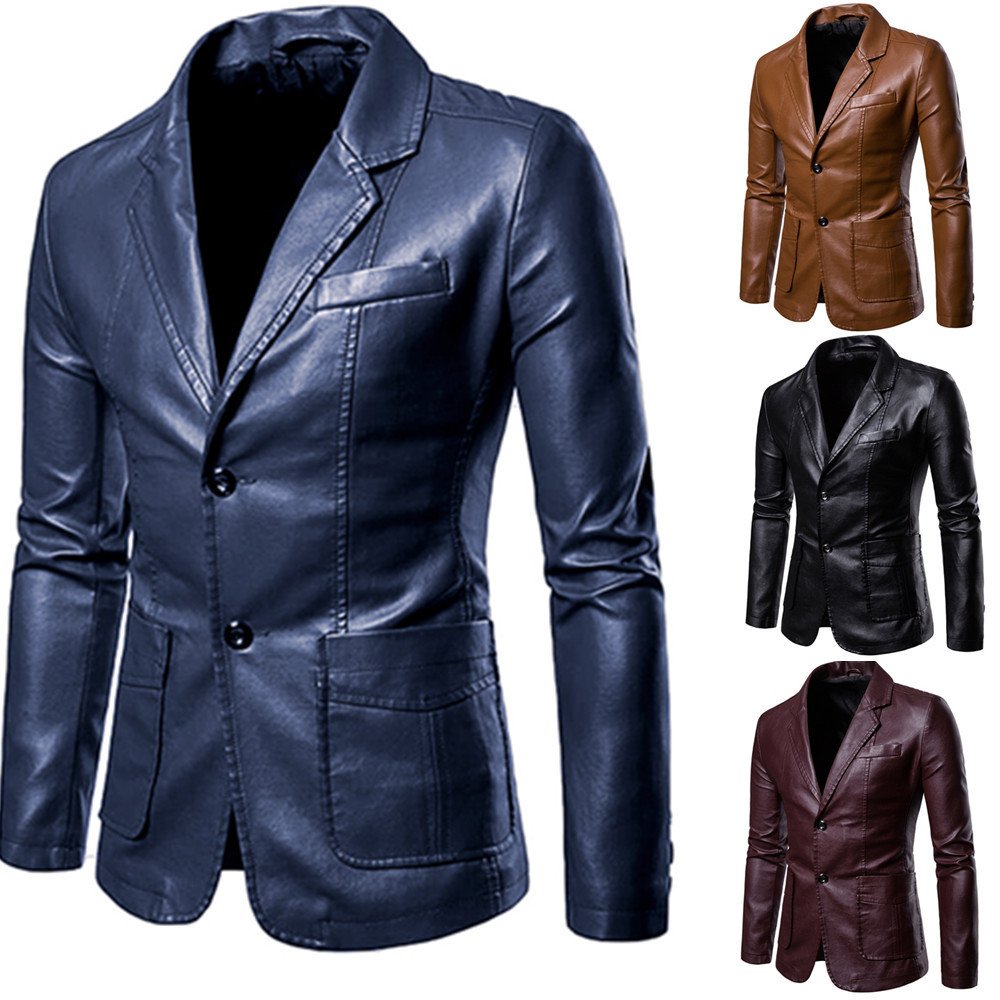Pure Leather Jacket Motorcycle Jacket Leather Men'S Black Leather Jacket For Men