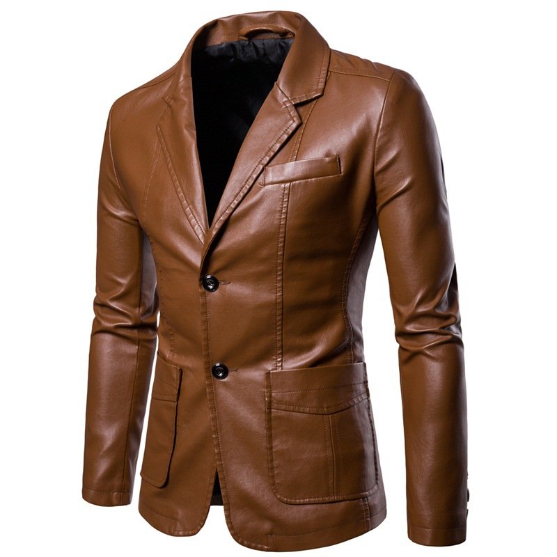 Pure Leather Jacket Motorcycle Jacket Leather Men'S Black Leather Jacket For Men