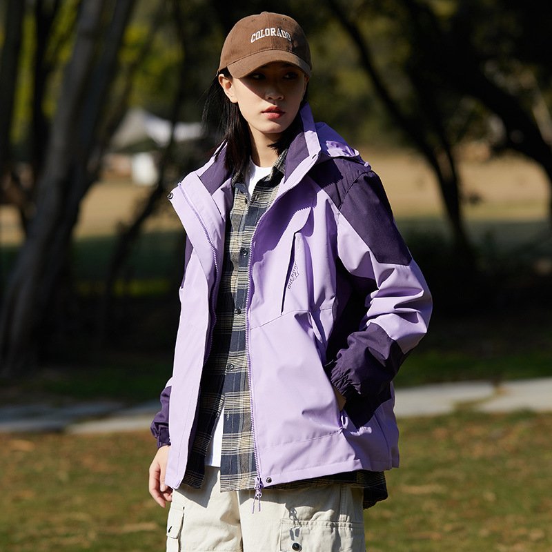 Aoyema Unisex Softshell Outdoor Wear Jacket Waterproof Sports Winter Jacket Outdoor Wear For Men Women