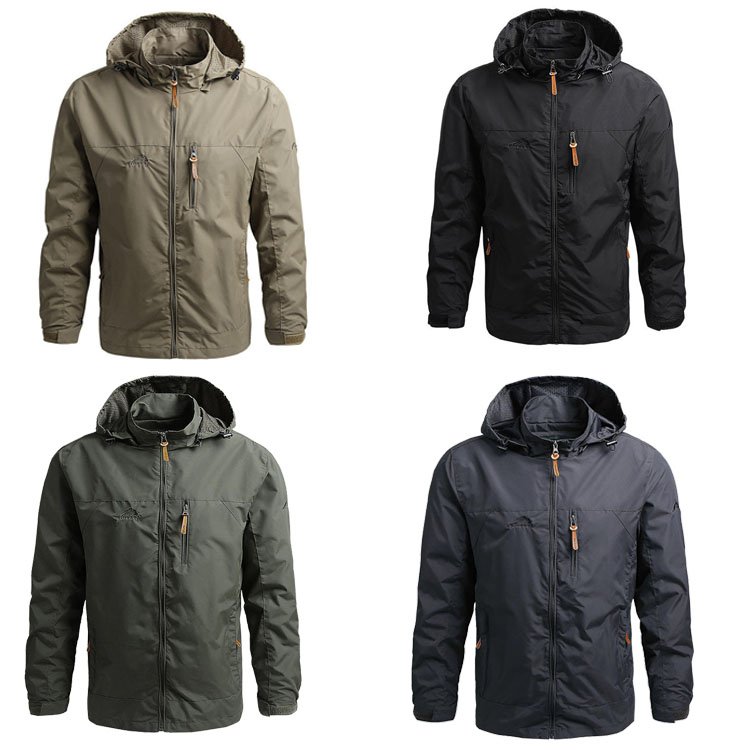 2023 Spot Wholesale Mountaineering Jacket utility Winter Breathable Waterproof Jacket Men's Outdoor Jacket custom windbreaker
