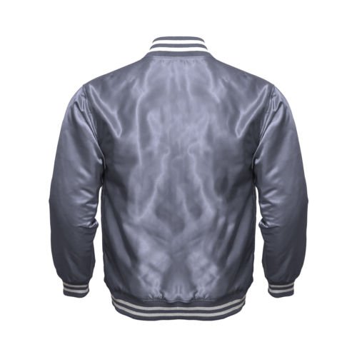 Satin Bomber Versity Jacket Custom embroidery Silk Satin Varsity Quilted Jacket Baseball Jacket Pakistan