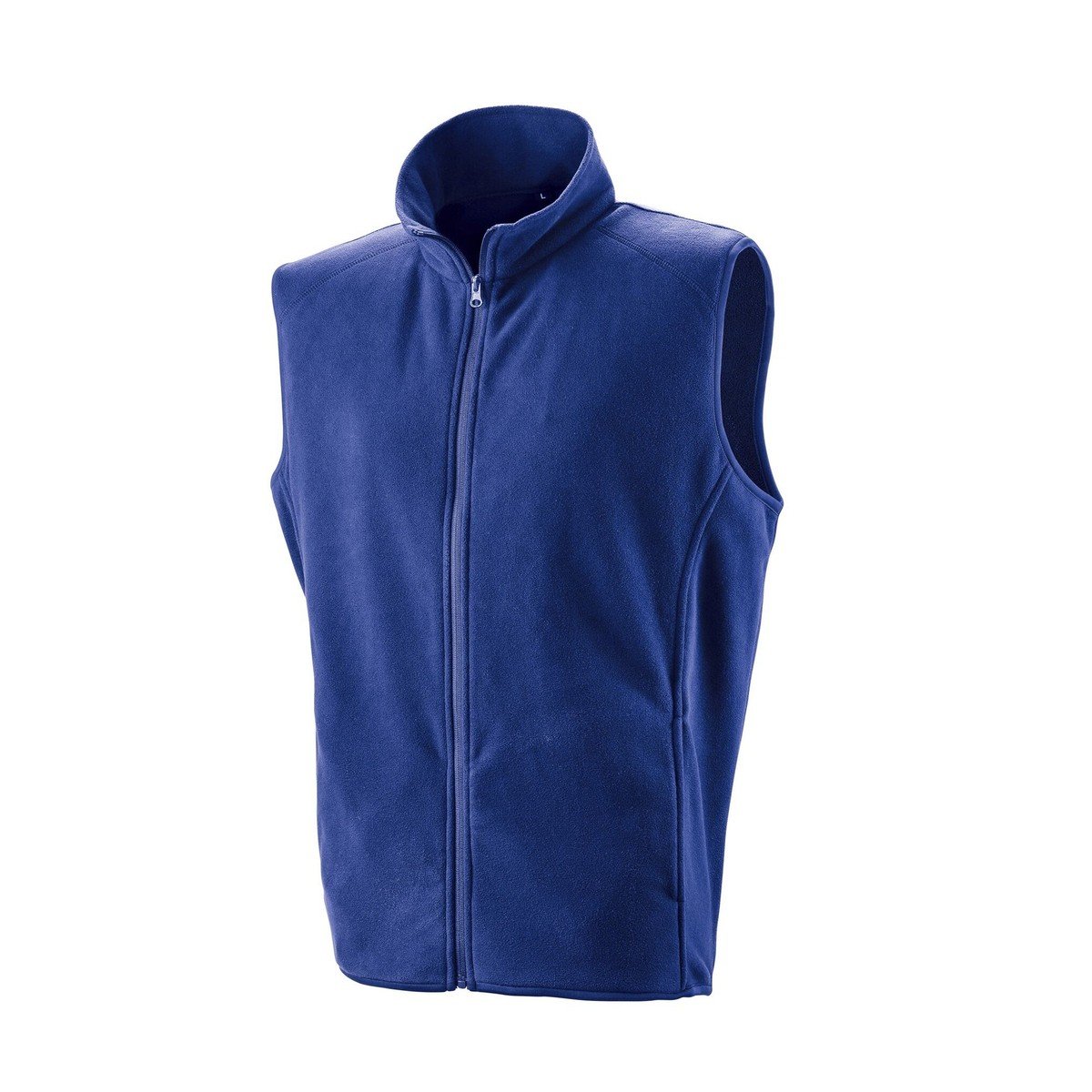 Zipper Fleece Body Warmer Gilet With Leather Trim Men's Shooting Vest High Quality OEM Clothing Manufacturer Custom Logo Gilets