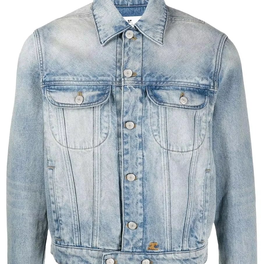 High Quality Custom Casual Street Wear Fashion Denim Jacket Vintage Button Up Over Sized Work Jacket Coats