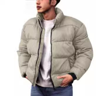 Custom Winter Coat Streetwear Print Down Jacket Warm Thick Bubble Men's Jackets men's jackets