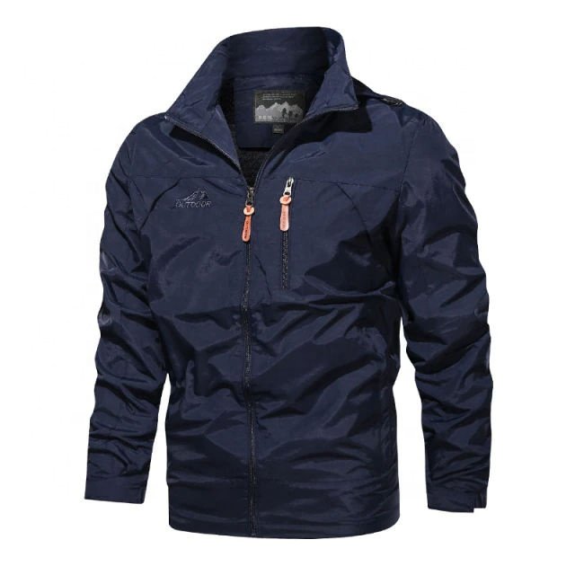 Manufacturer Custom Men's Jackets Waterproof Male Outdoor Best Quality Coats and Warm Jacket Blank Casual Cotton Outdoor Jacket