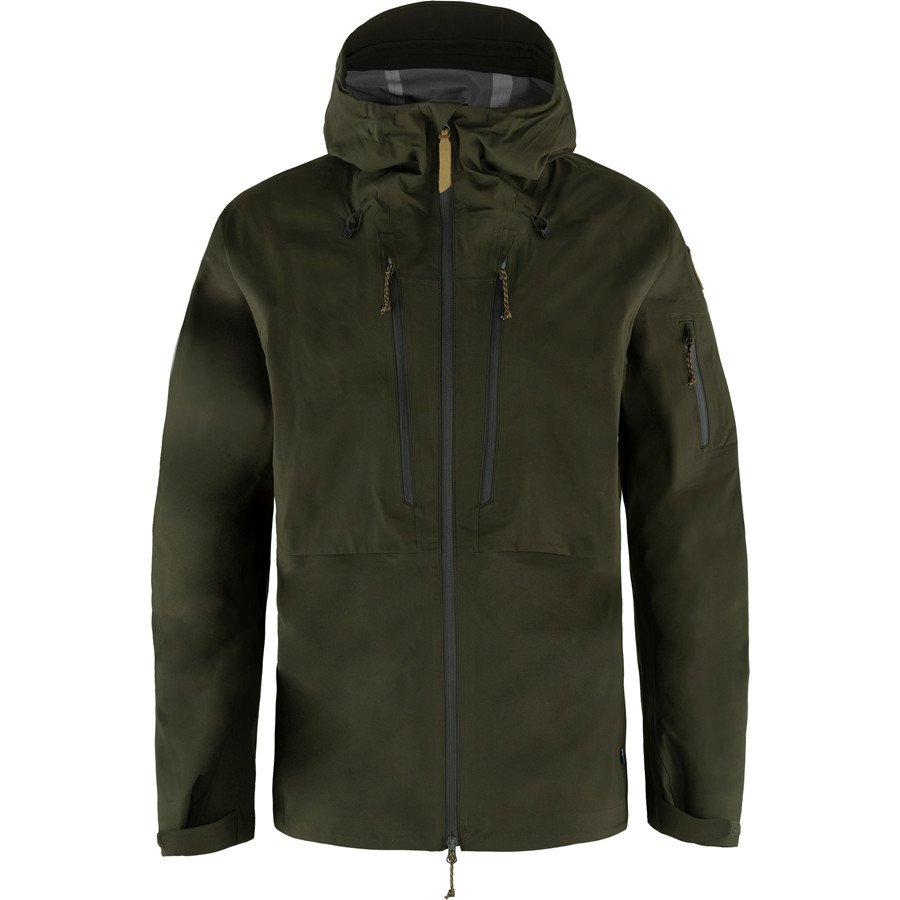 JOMO Outdoor Factory Custom Hooded Hardshell Jacket High Quality OEM Functional 10000mm 3 Layer Waterproof Jacket For Men