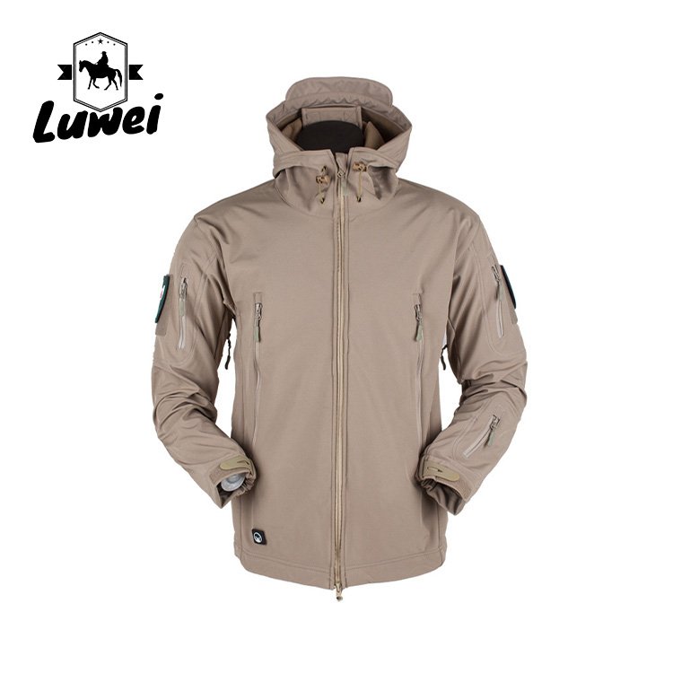New Casual Windproof Cagoul Cappotto Abrigos Hombre Chaqueta Utility Moto Outdoor Softshell Men's Jacket