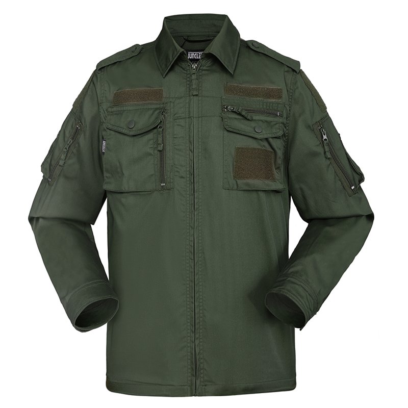 XINXING Custom New Design Olive Green Fabric Polyester Cotton Mens Winter Combat Tactical Jacket