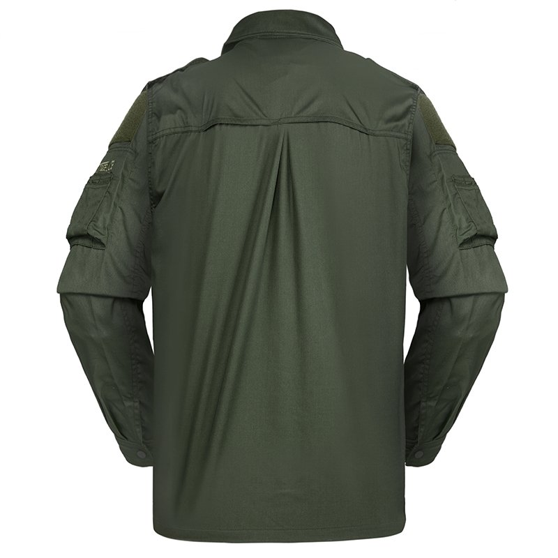 XINXING Custom New Design Olive Green Fabric Polyester Cotton Mens Winter Combat Tactical Jacket