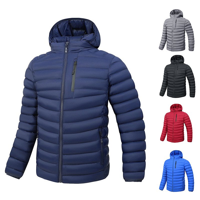 2022 Men's New Down Canada Jacket Outdoor Thickening Wind-Resistant Cold Short Winter Fashion Work Couples Plus Size Jacket