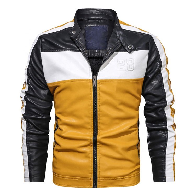 Best Quality Men's Leather Jacket For Biker Distressed Genuine Lambskin Top Quality Material - Wholesale Price