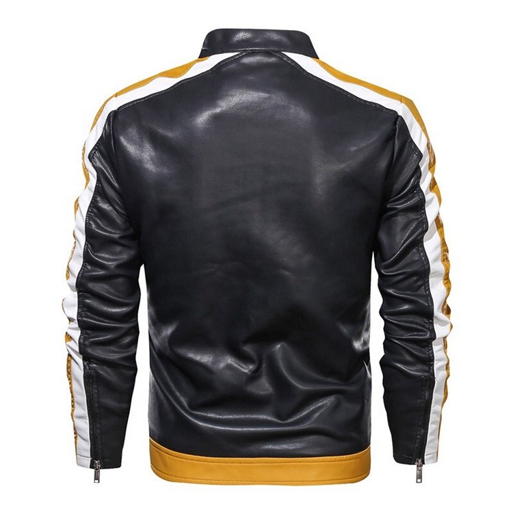 Best Quality Men's Leather Jacket For Biker Distressed Genuine Lambskin Top Quality Material - Wholesale Price