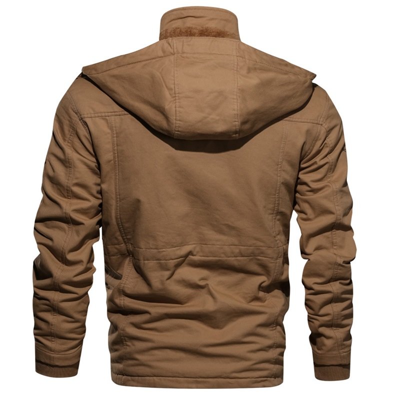 Wholesale mens jacket for autumn winter with pockets Windbreaker Jacket Casual Sports Coats