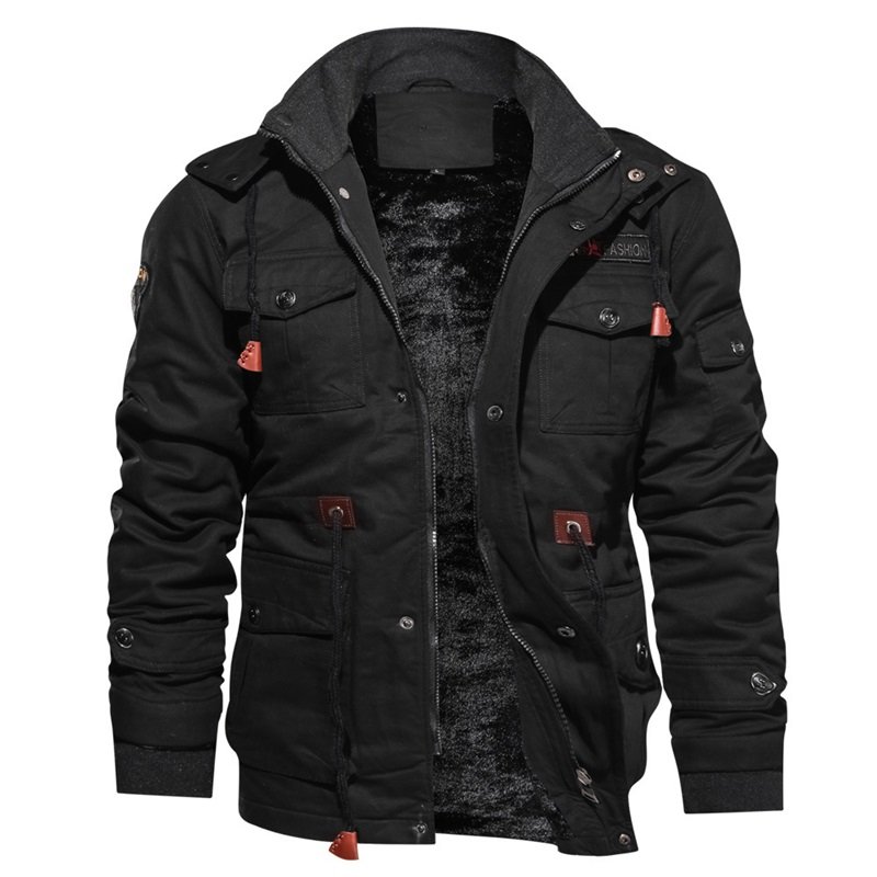 Wholesale mens jacket for autumn winter with pockets Windbreaker Jacket Casual Sports Coats