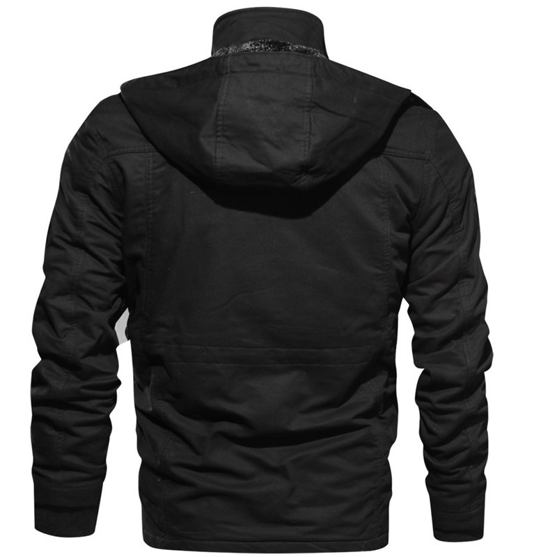 Wholesale mens jacket for autumn winter with pockets Windbreaker Jacket Casual Sports Coats