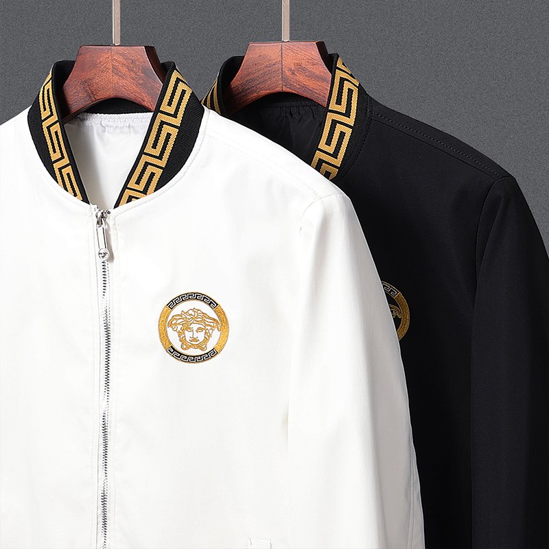 Spring and Autumn New Men's Jacket Italian Version Slim Fit Men's Top Cotton Fashion Casual Men's Baseball Jersey