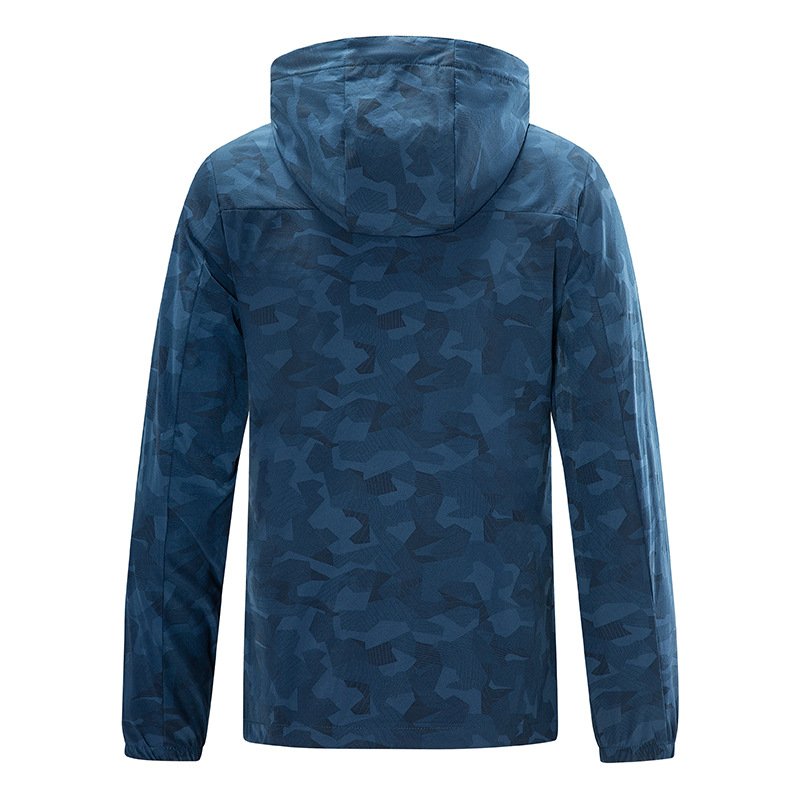 2024 men outdoor clothes spring sporting outerwear jacket hooded fashion bomber zipper jacket for men