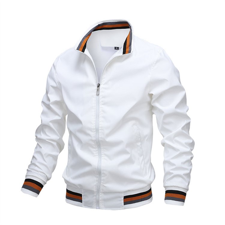 Casual Sportswear Plus Size Jackets For Men Zip Up New Sports Jacket