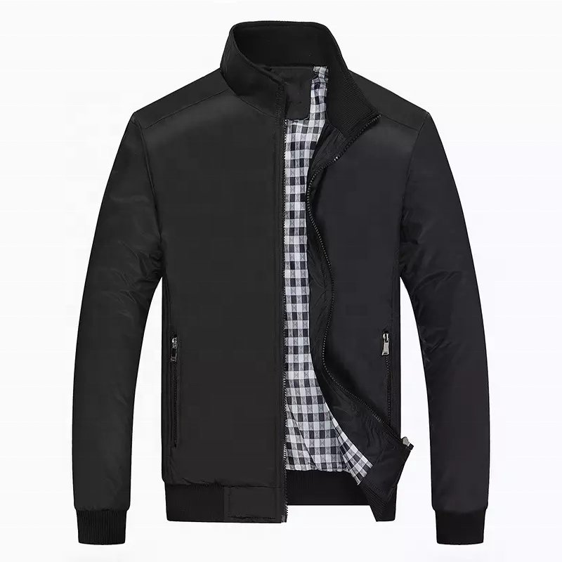 Custom Plus Size Men's Jacket New Solid Color Jacket Spring /Autumn Handsome Casual Jacket