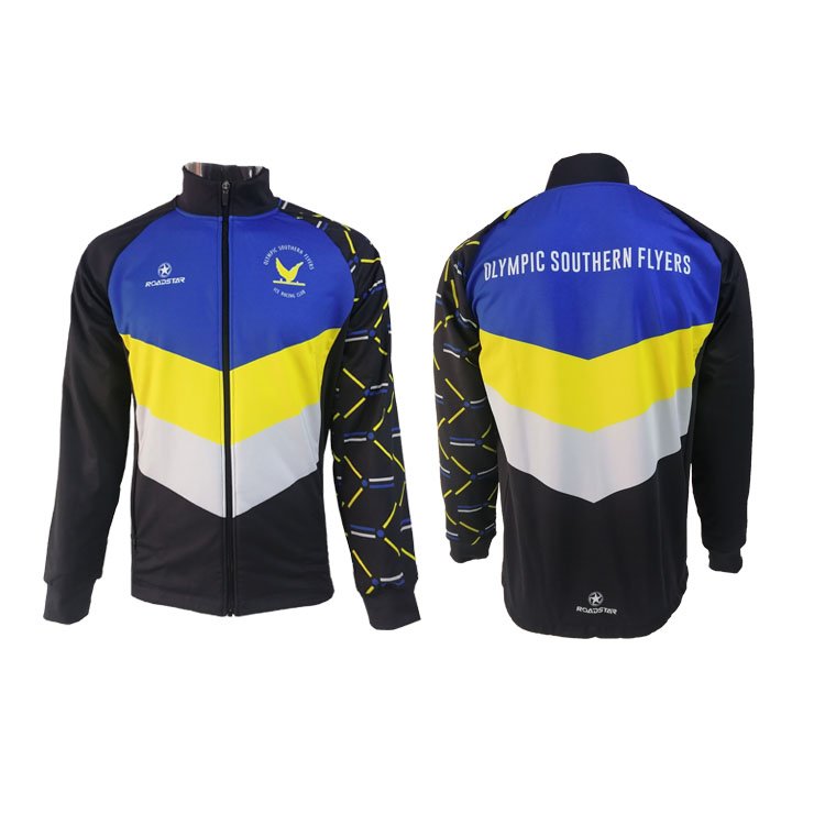 Sublimation Marathon Running Custom men's sports jacket